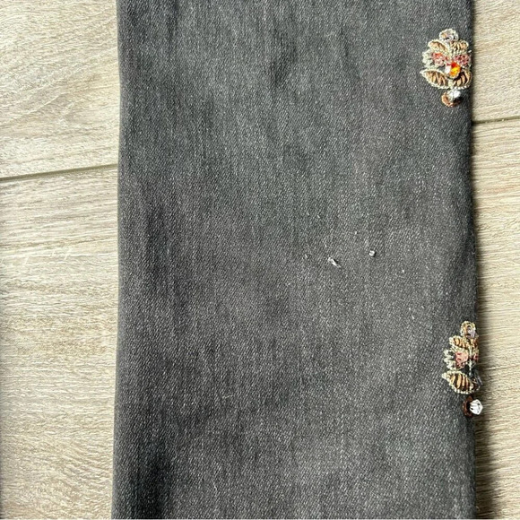 Anthropologie Pilcro and the  Letterpress Embellished Black Jeans - Picture 15 of 16